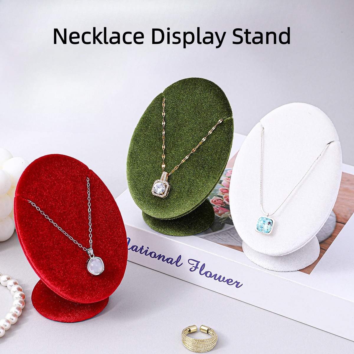 Body Jewelry Holder - Présentoir de Luxe en Velours pour