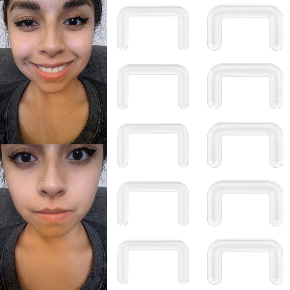 Body Jewelry Holder - Anneau de piercing Septum en acrylique