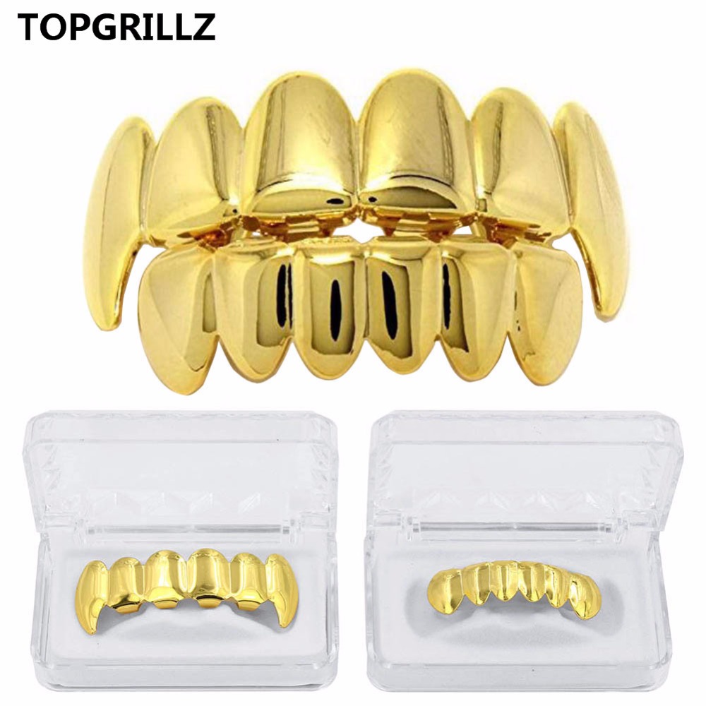 Body Jewelry Gold Plated - TOPGRILLZ nouveau ajustement couleur or Rose