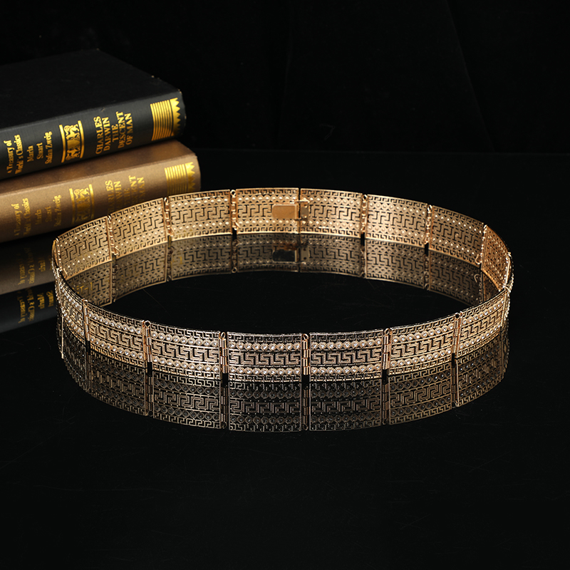 Ceinture de mariée plaquée or  - Body Jewelry Gold Plated avis et prix