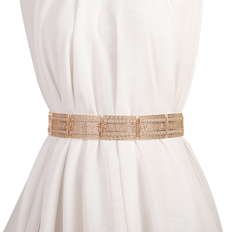 Ceinture de mariée plaquée or  - Body Jewelry Gold Plated avis et prix