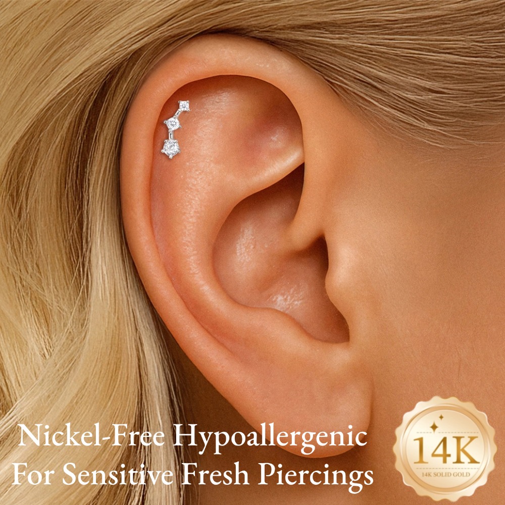 DIeSchein Clous de piercing en - Star Flat Back avis et prix