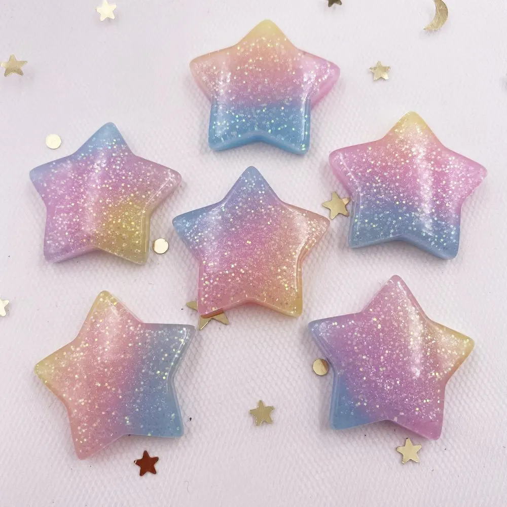 Cabochon à dos plat en résine  - Star Flat Back avis et prix