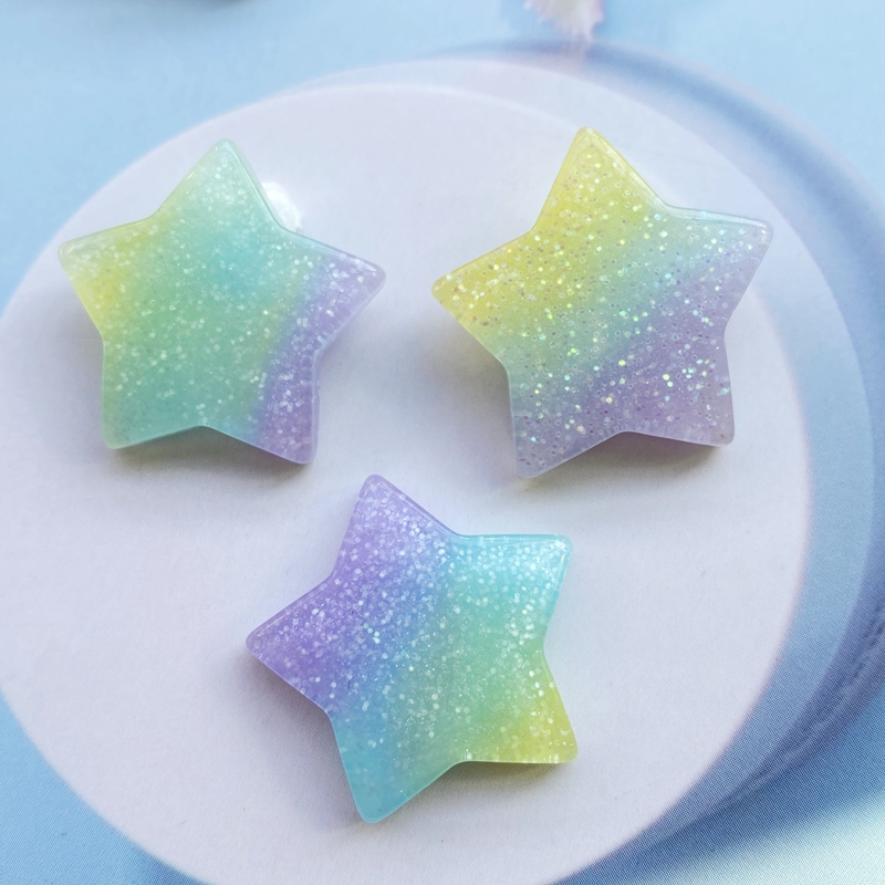 10 pièces Kawaii mignon mixte  - Star Flat Back avis et prix