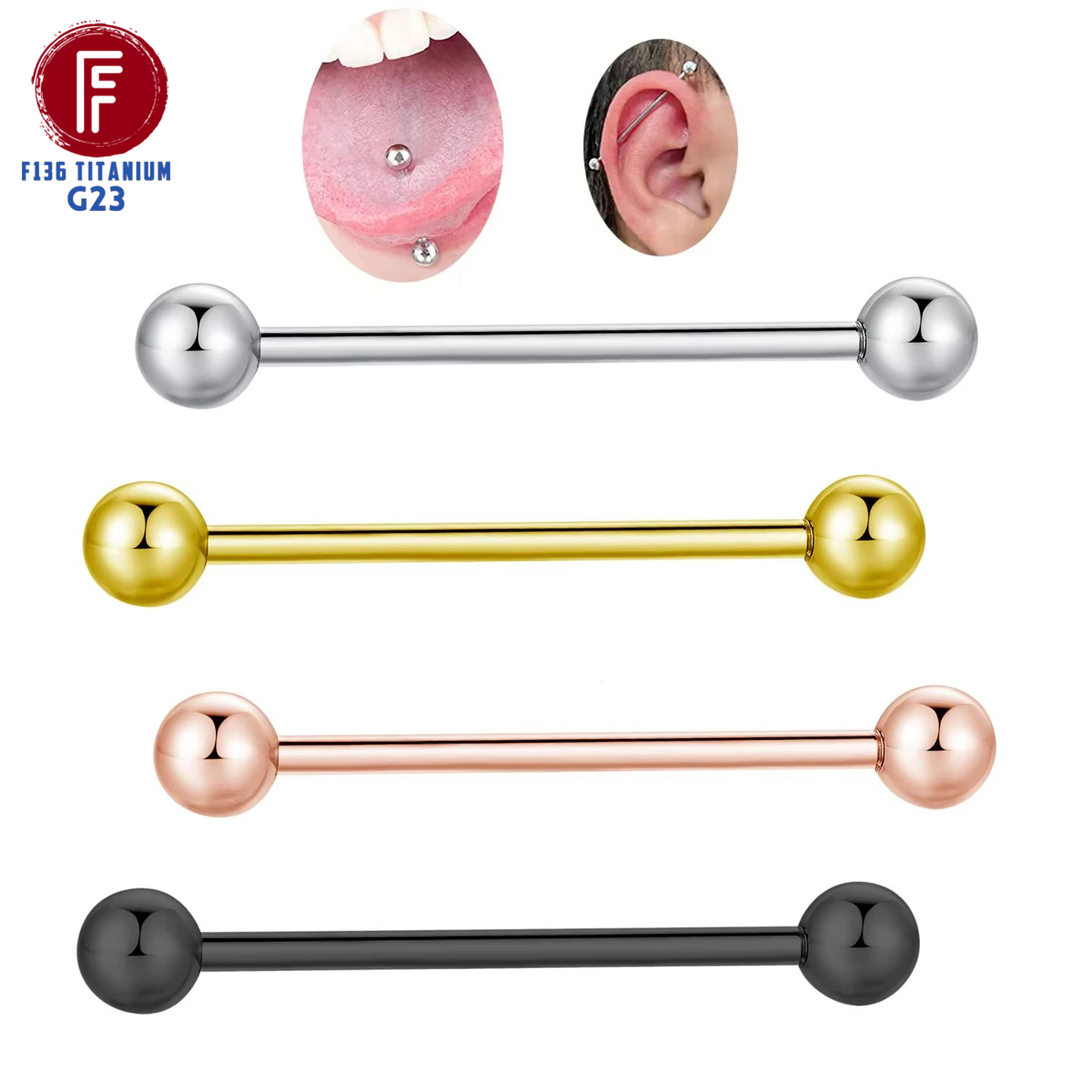ASTM F136 titane Piercing halt - Body Jewelry Nipple Rings avis et prix