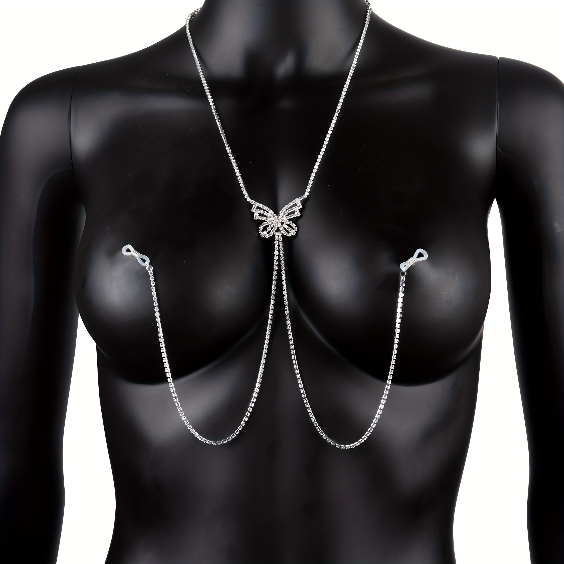 Pampilles en Strass Perforés p - Body Jewelry Nipple Rings avis et prix