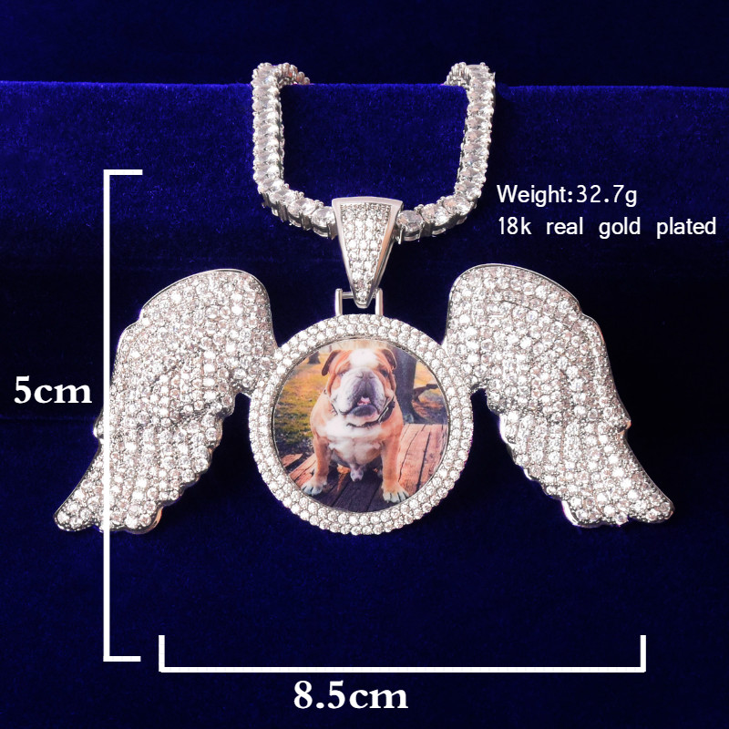 Bulle lettre solide dos aile v - Body Jewelry Back avis et prix