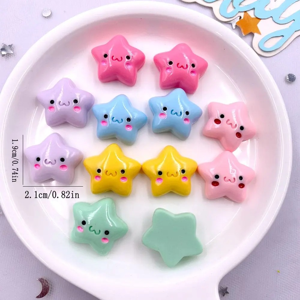 TX105 20PCS Mix Resin Kawaii M - Star Flat Back avis et prix
