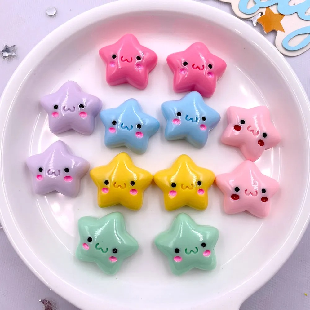 TX105 20PCS Mix Resin Kawaii M - Star Flat Back avis et prix
