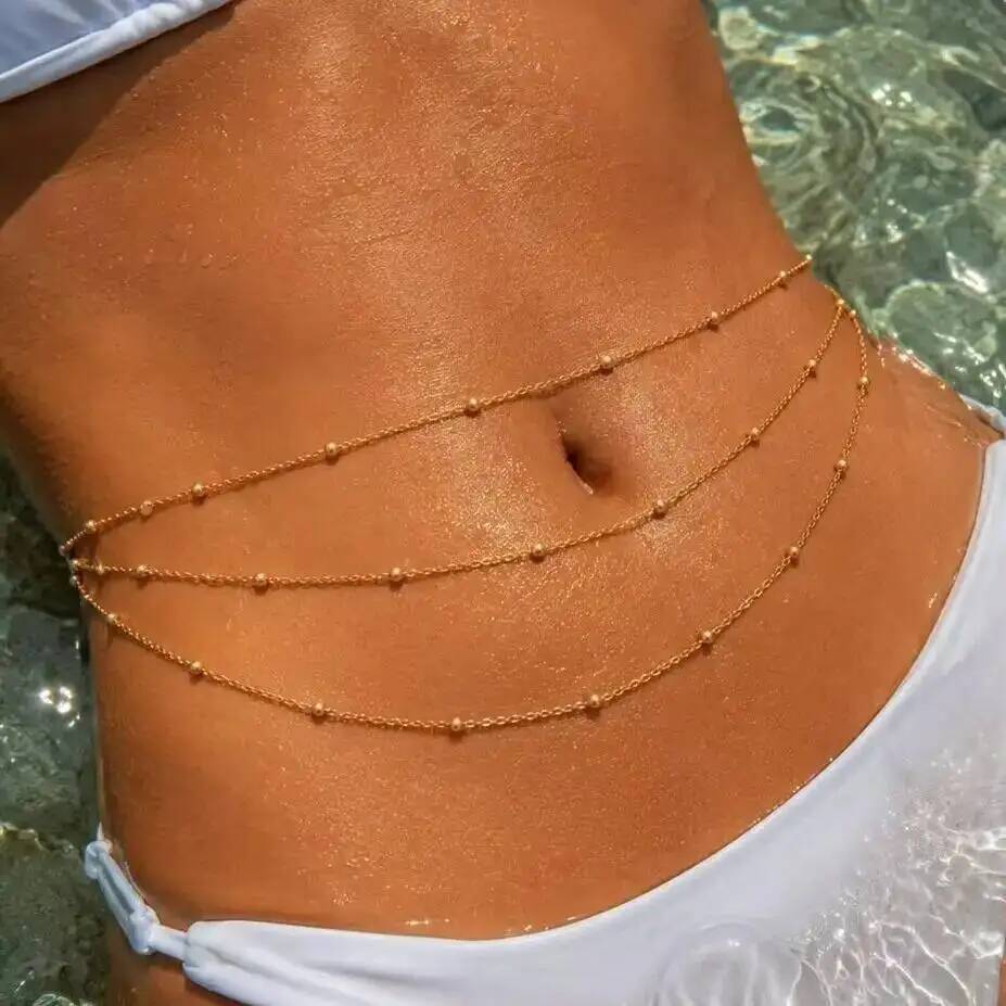 IngeSight.Z Chaîne de taille m - Body Jewelry Gold Plated avis et prix