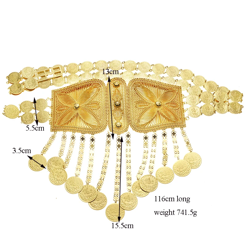 Bijoux de mariage de luxe kurd - Body Jewelry Gold Plated avis et prix